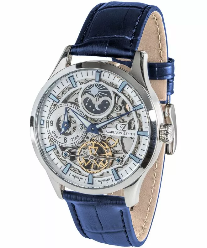 Годинник Чоловічий Carl von Zeyten Freiburg Skeleton Automatic CVZ0063SLS