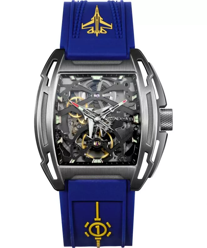 Годинник Чоловічий Ciga Design Aircraft Carrier Skeleton Limited Edition Z061-IPTI-W5BU