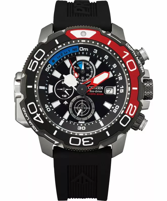 Годинник Чоловічий Citizen Promaster Marine Aqualand Eco-Drive Diver BJ2167-03E