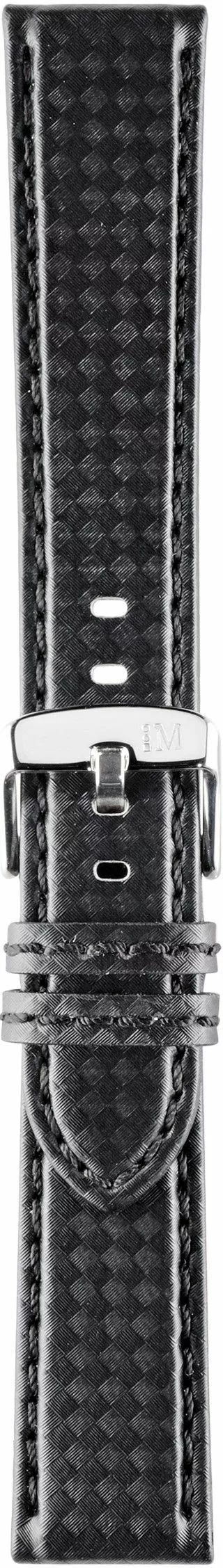 Ремінець Morellato Biking Techno Carbonio 20 mm A01U3586977819CR20