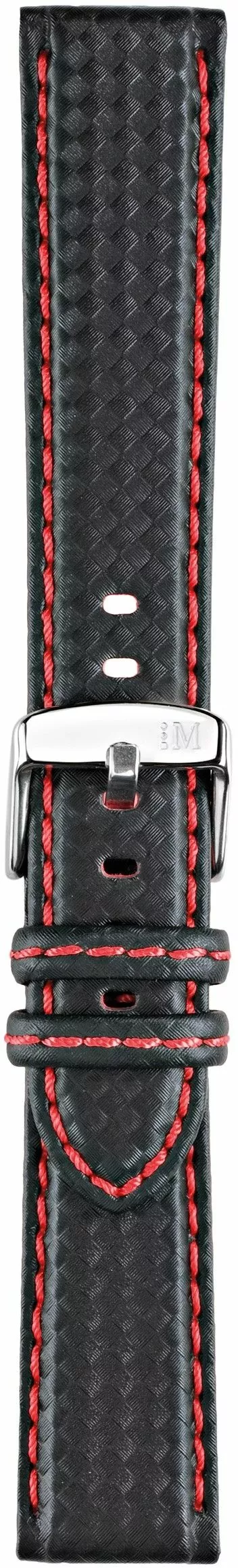 Ремінець Morellato Biking Techno Carbonio 20 mm A01U3586977883CR20