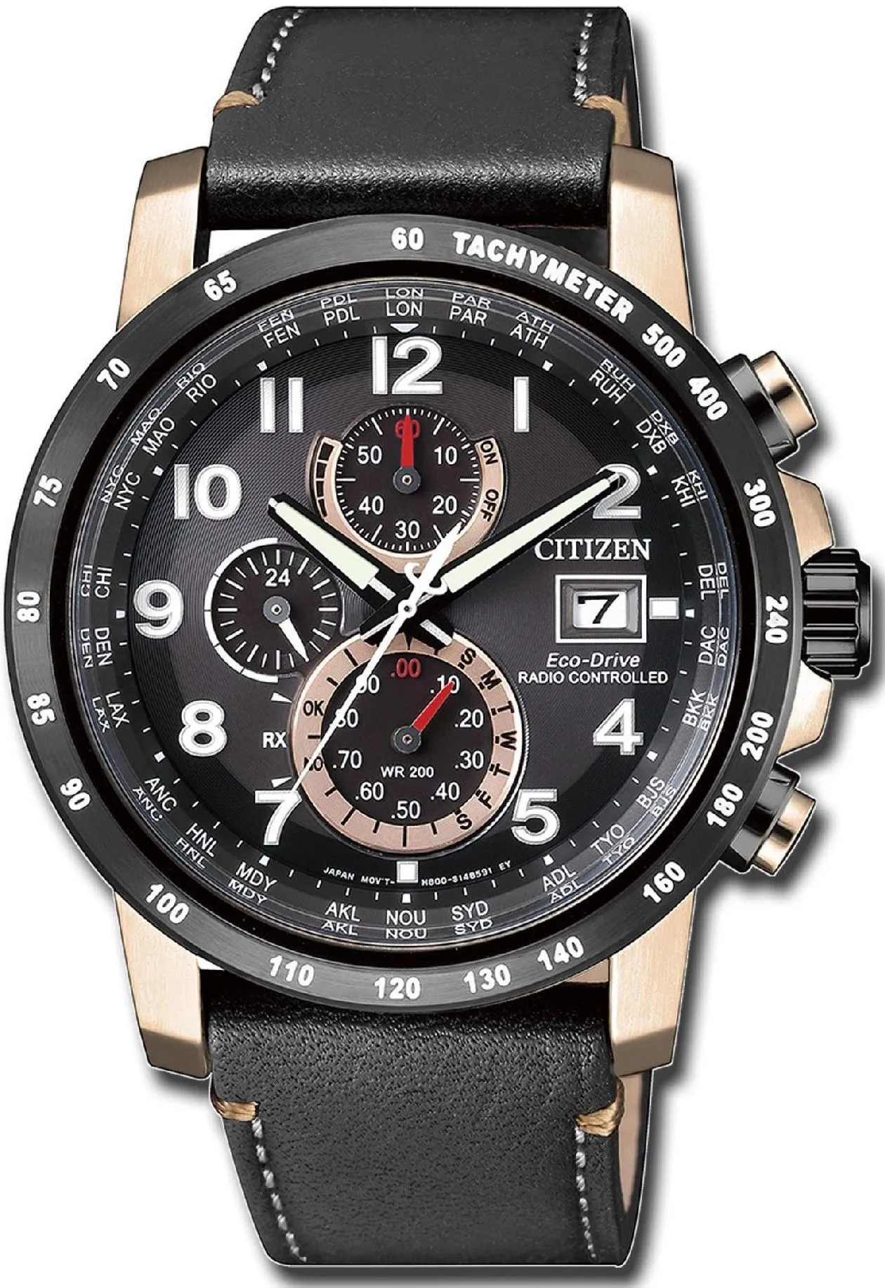 Годинник Чоловічий Citizen Eco-Drive Radio Controlled AT8126-02E