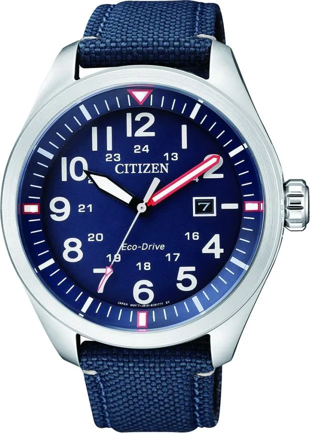 Годинник Чоловічий Citizen Military Eco-Drive AW5000-16L