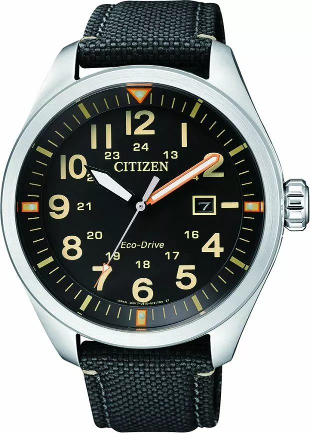 Годинник Чоловічий Citizen Military Eco-Drive AW5000-24E