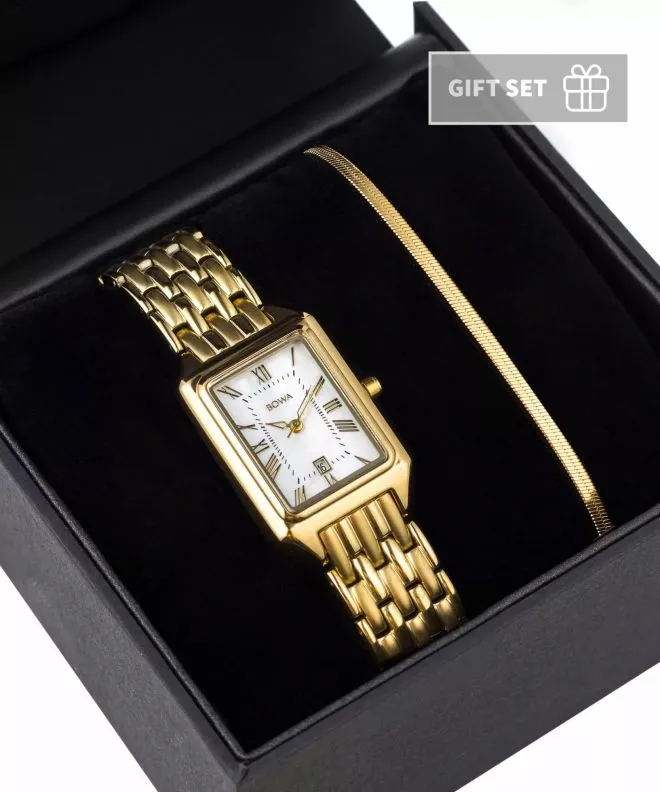 Годинник Жіночий BOWA Barcelona Pearl Gold Steel 23 Gift Set BC234-154-144S-419-03