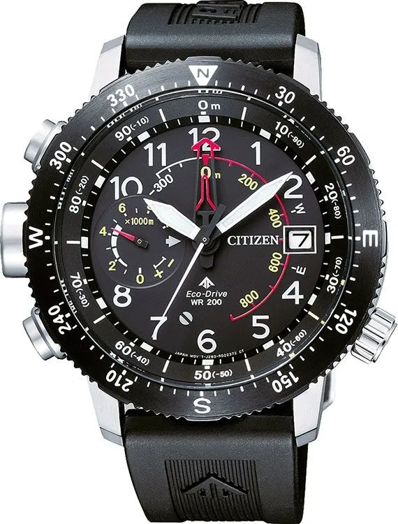 Годинник Чоловічий Citizen Promaster Eco-Drive Sky Altichron Diver BN4044-15E