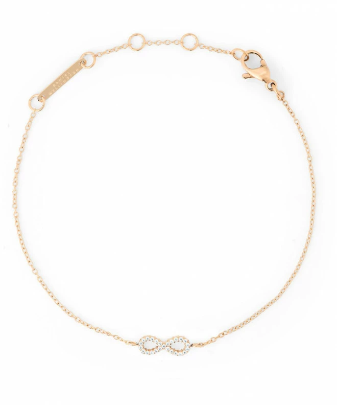 Браслет Daniel Wellington Mirelle Infinity Rose Gold DW00401627