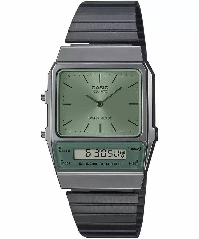 Годинник для Жінок і Чоловіків Casio Vintage Edgy zielony AQ-800ECGG-3AEF