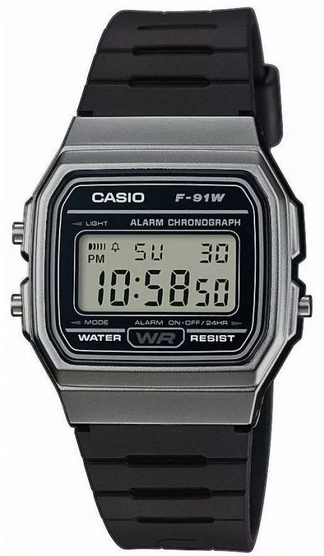 Годинник для Жінок і Чоловіків Casio Sport F-91WM-1BEF