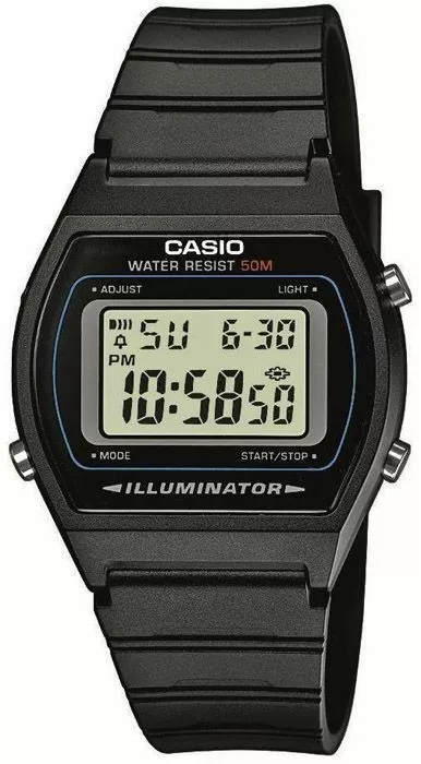 Годинник для Жінок і Чоловіків Casio VINTAGE Black W-202-1AVEF