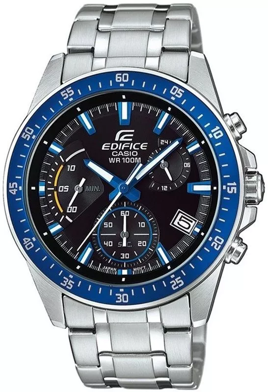 Годинник Чоловічий Edifice Casio Momentum Chronograph EFV-540D-1A2VUEF