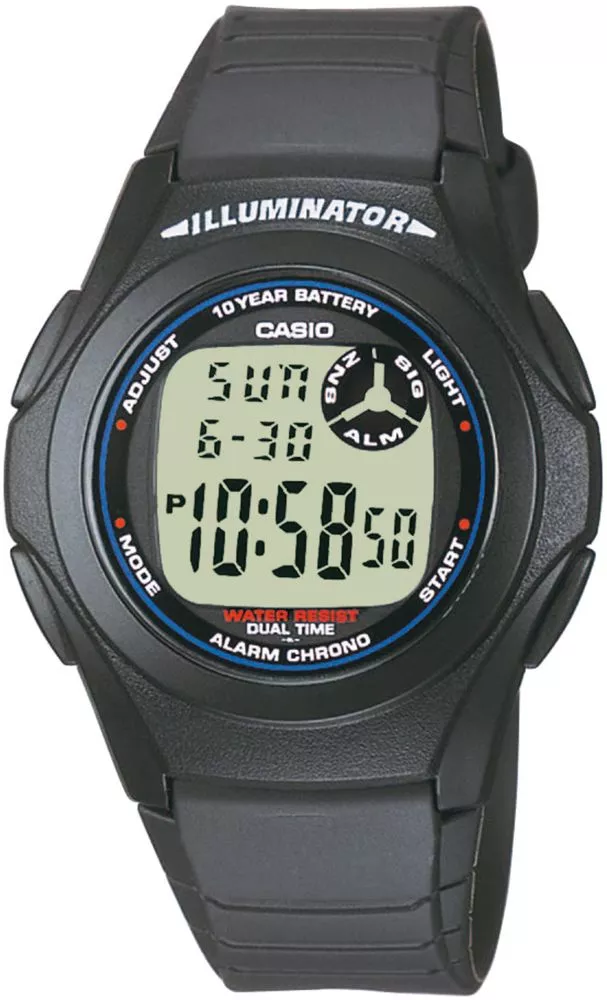 Годинник Чоловічий Casio Youth Digital F-200W-1AEF (F-200W-1AEG)