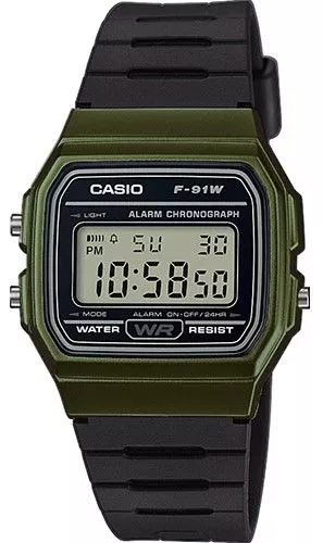 Годинник для Жінок і Чоловіків Casio Sport F-91WM-3AEF