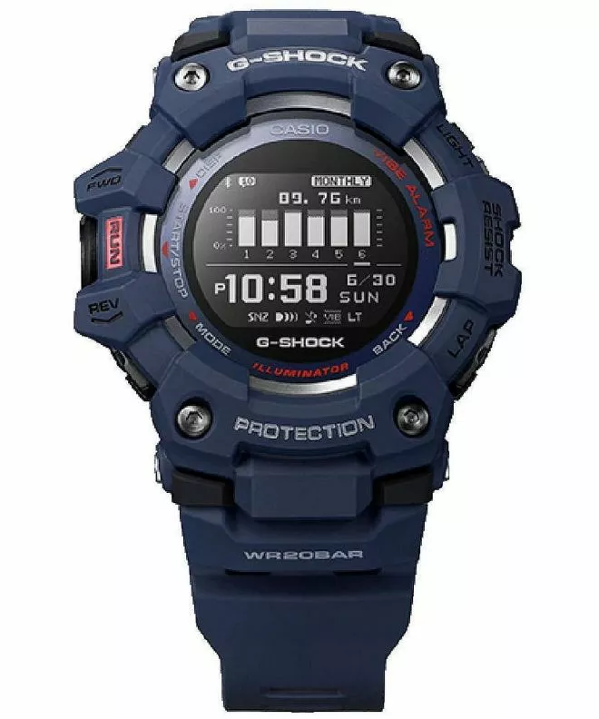 Годинник Чоловічий Casio G-Shock G-Squad Bluetooth Sync Step Tracker GBD-100-2ER