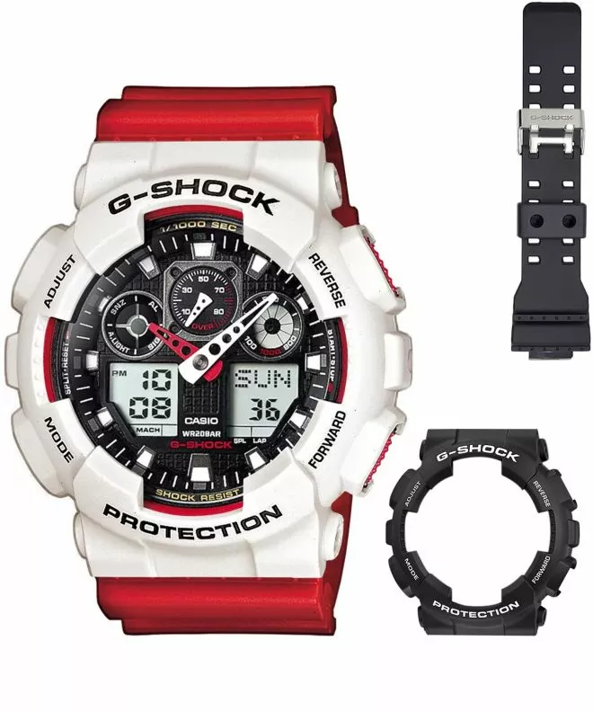 Годинник Чоловічий Casio G-Shock GA-100 Original Set GA-100-Set058