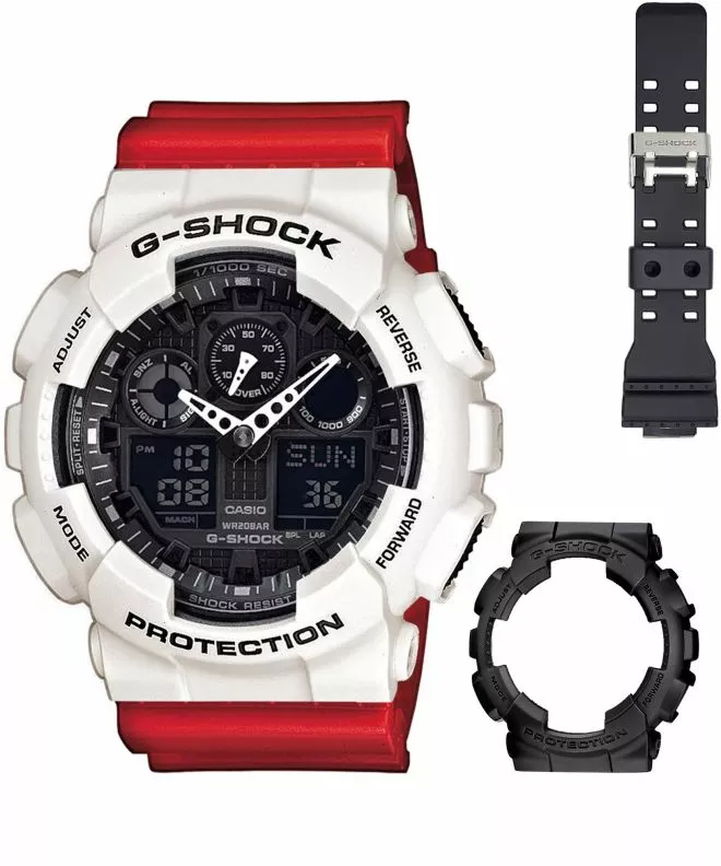 Годинник Чоловічий Casio G-Shock GA-100 Original Set GA-100-Set002