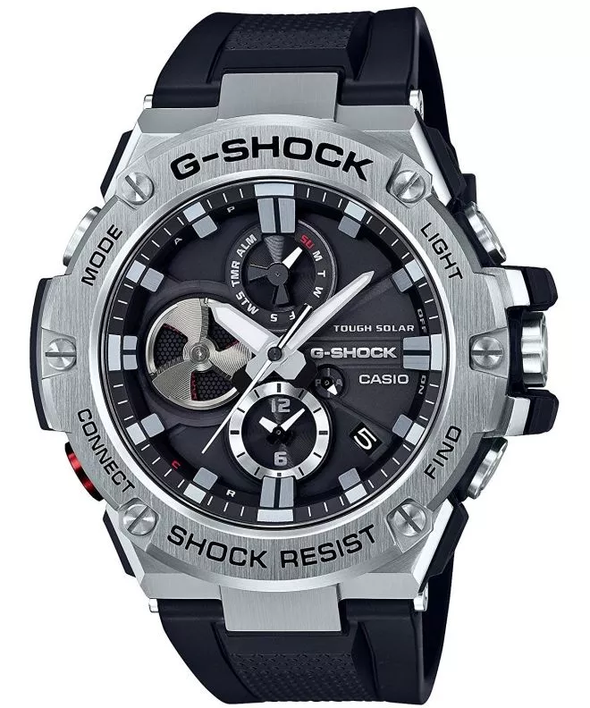 Годинник Чоловічий G-SHOCK Casio G-Steel Solar Bluetooth GST-B100-1AER
