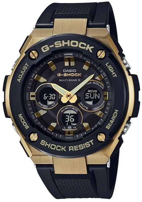 Годинник Чоловічий G-SHOCK Casio G-Steel Solar Waveceptor GST-W300G-1A9ER