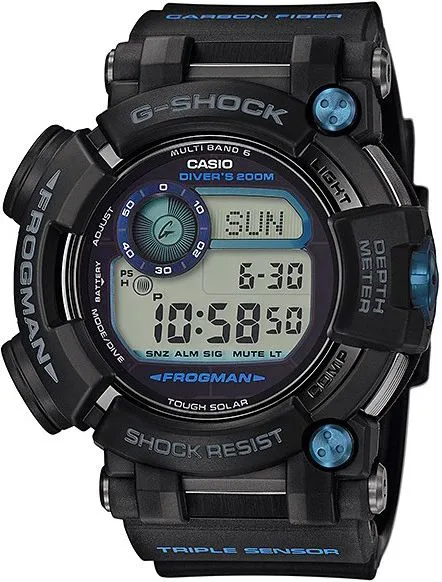 Годинник Чоловічий G-SHOCK Casio Frogman GWF-D1000B-1ER