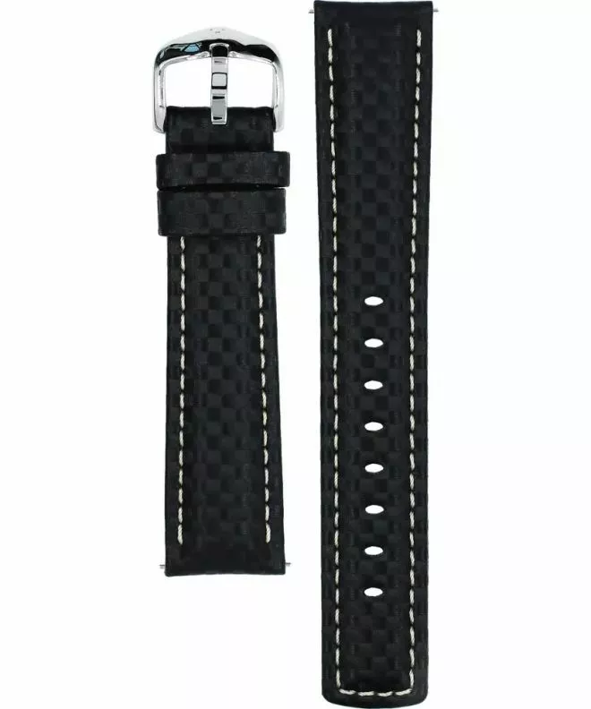 Ремінець Hirsch Carbon L 20 mm 02592050-2-20