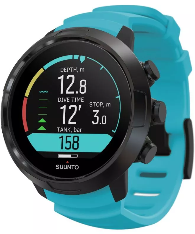Дайвінг-Комп'Ютер для Жінок і Чоловіків Suunto D5 Aqua Blue SS051085000