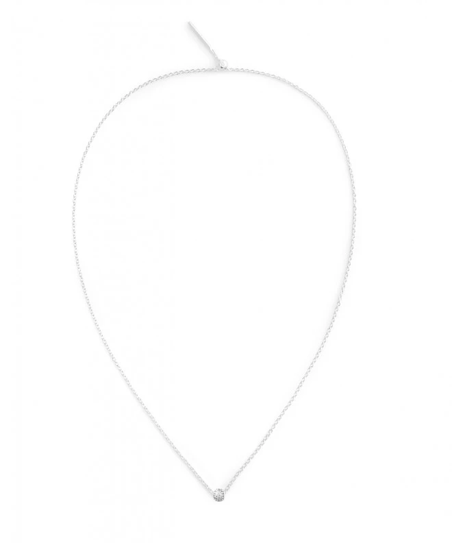 Підвіска Daniel Wellington Pavé Orb White Crystal Charm Silver DW00401050