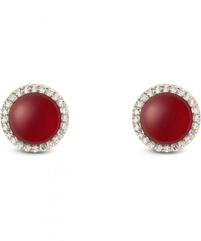 Сережки Daniel Wellington Audrey Red Agathe Gold DW00401404