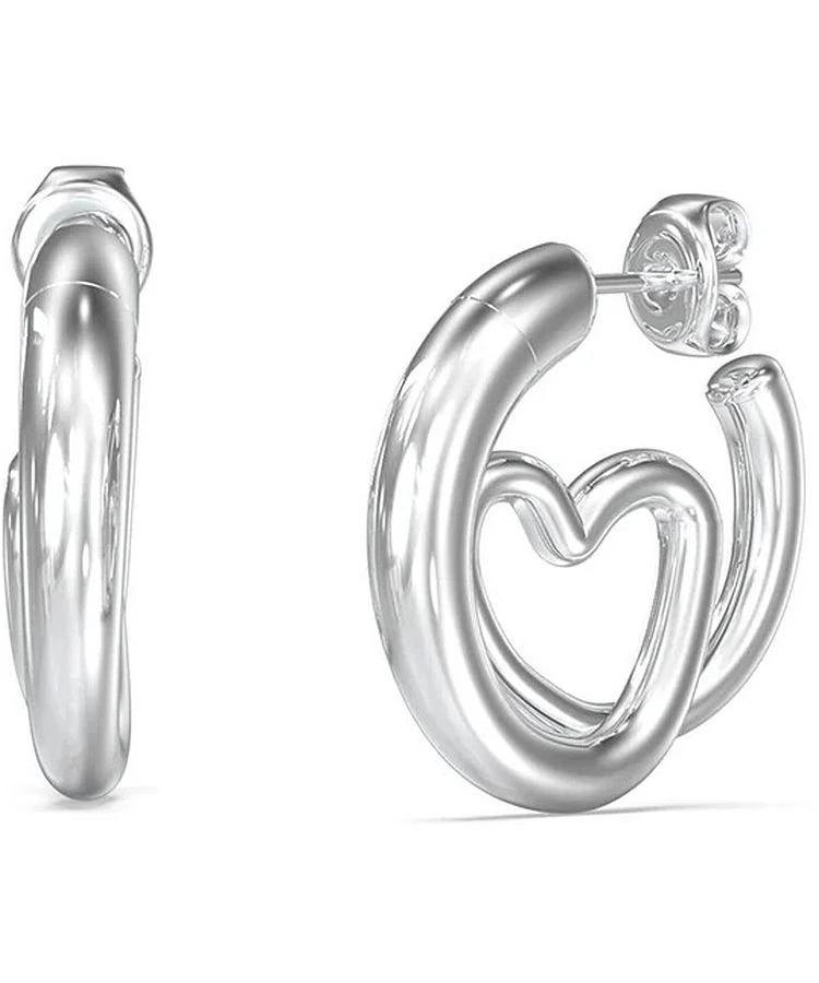 Сережки Guess Iconique Silver JUBE05529JWRHT-U