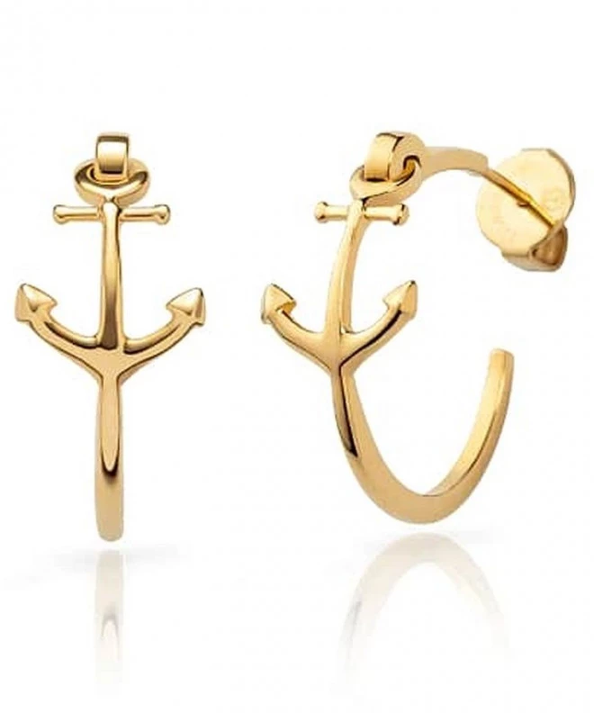 Сережки Paul Hewitt The Anchor II Gold PH-JE-1240