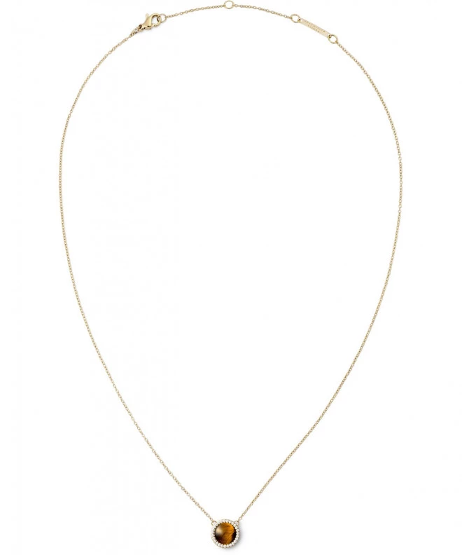 Намисто Daniel Wellington Audrey Tiger Eye Gold DW00401445