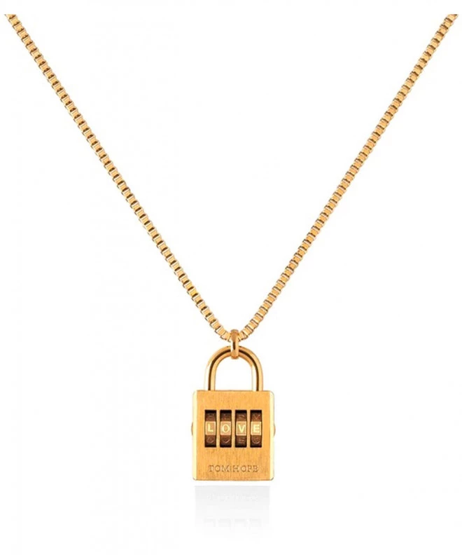 Намисто Tom Hope Padlock Necklace Gold TM0671