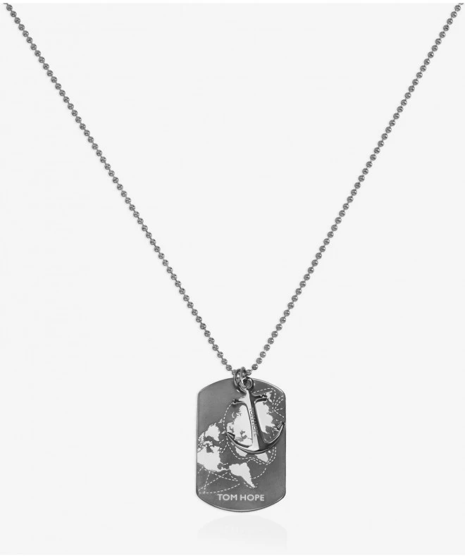 Намисто Tom Hope World Tag Silver TM0628