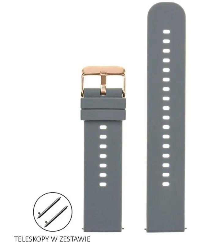 Ремінець Pacific Silicone 18 mm PCP00151