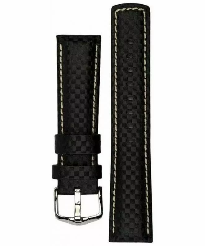 Ремінець Hirsch Carbon L 24 mm 02592050-2-24