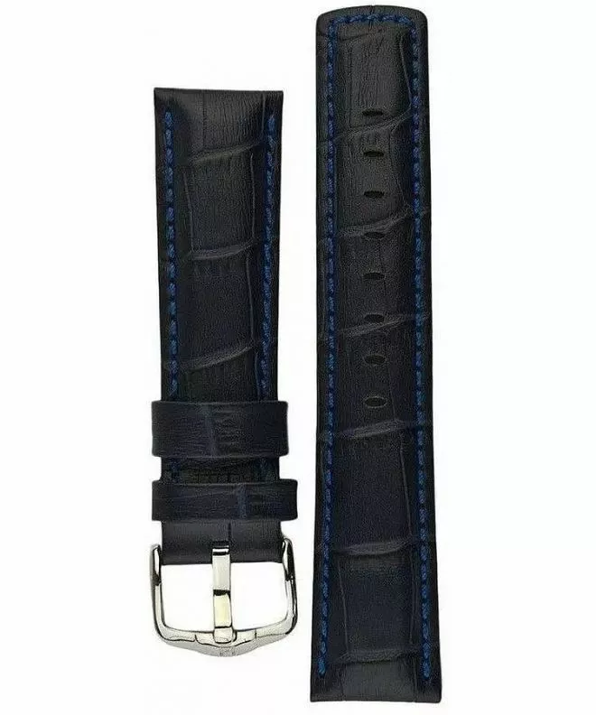 Ремінець Hirsch Carbon 100m-WR L 22 mm 02592050-2-22