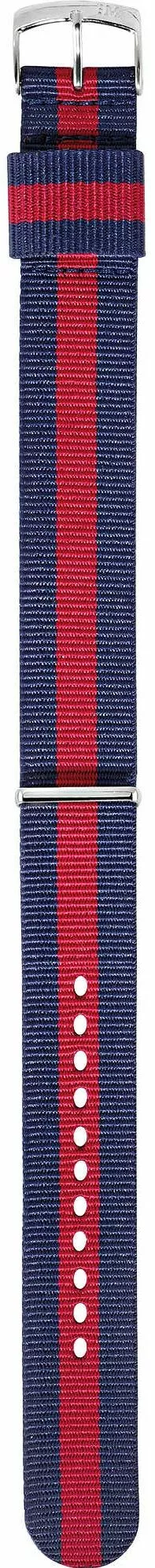 Ремінець Morellato Evolution Nastro Cannete Blue-Red 18 mm A01X4737A74882CR18