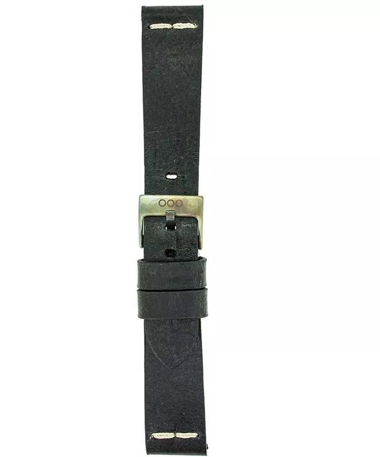 Ремінець Out of Order Black Ecru Seams OOO.05.NE