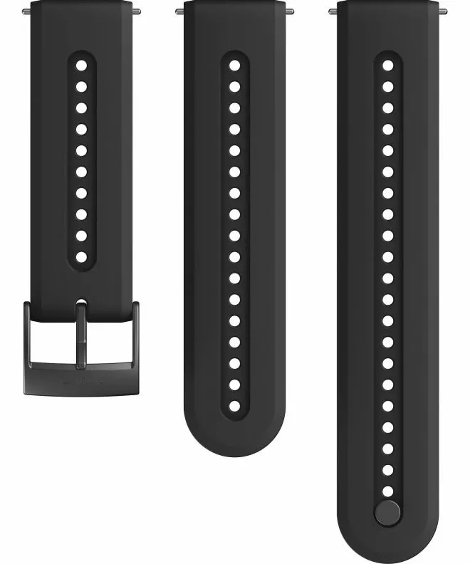 Ремінець Suunto Athletic 7 Charcoal Black S+M 24 mm SS050687000