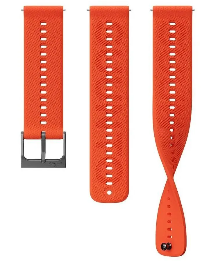 Ремінець Suunto Athletic 6 Coral Orange S+M 22 mm SS051270000
