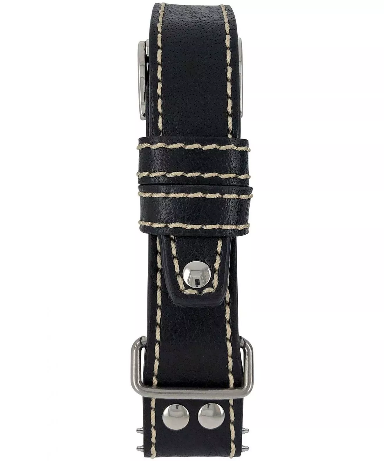 Ремінець Zeppelin Black Leather 9LJ28200V13P22