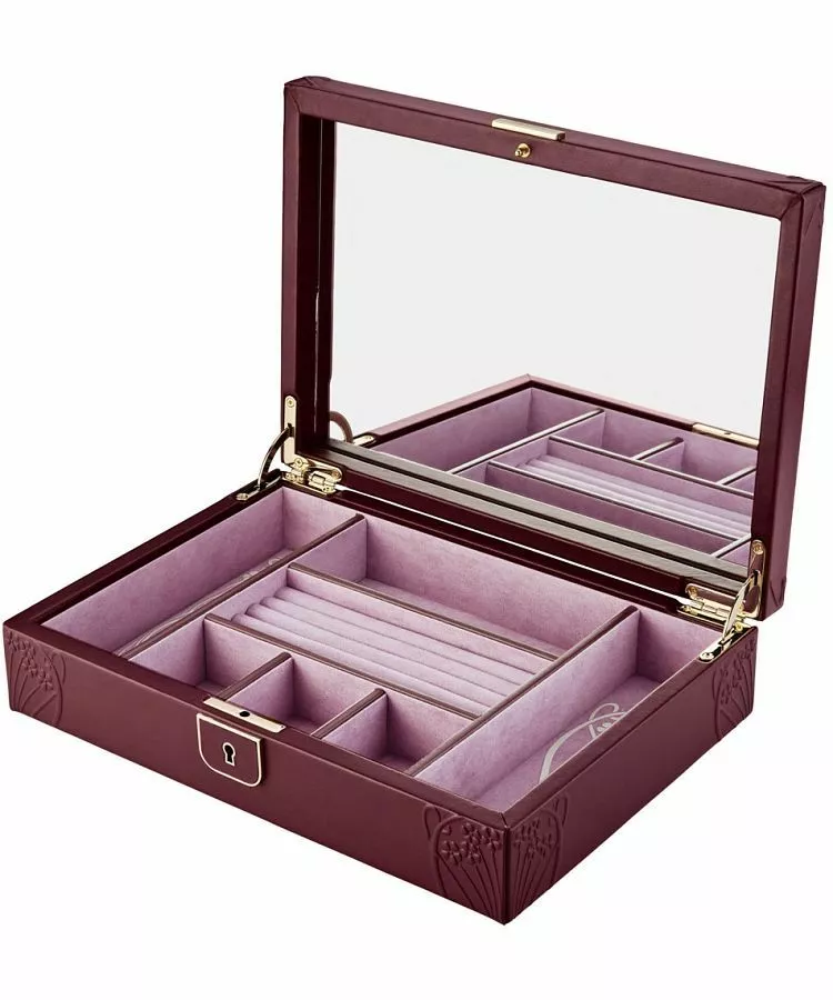 Коробка Wolf x Liberty - Ianthe Burgundy розмір M 381127