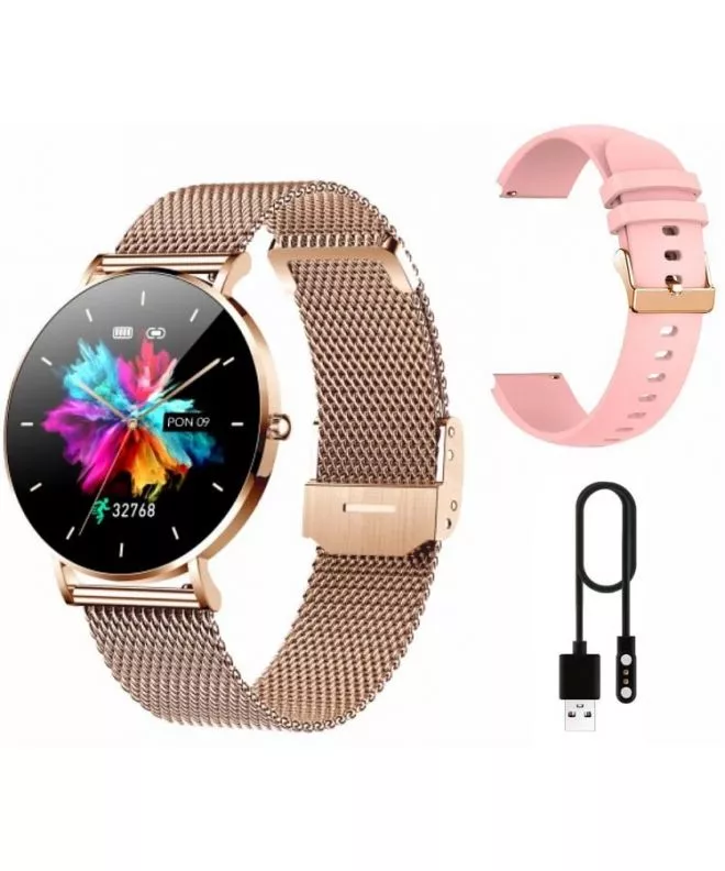 Смарт-Годинник Жіночий Manta Alexa Gold SET SWU501GD