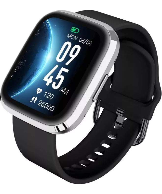 Смарт-Годинник для Жінок і Чоловіків Garett GRC STYLE Silver Black 5904238484890