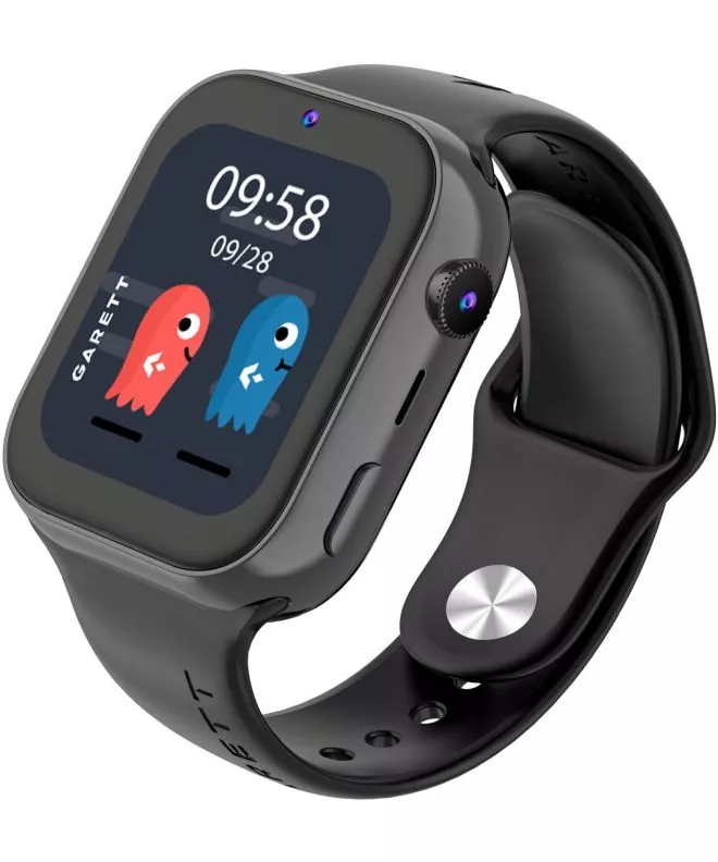 Смарт-Годинник Дитячий Garett Kids Twin 2 4G Чорний 5904238486283