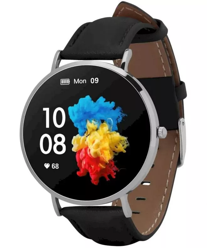 Смарт-Годинник Жіночий Garett Verona Срібно-Чорний 5904238484517