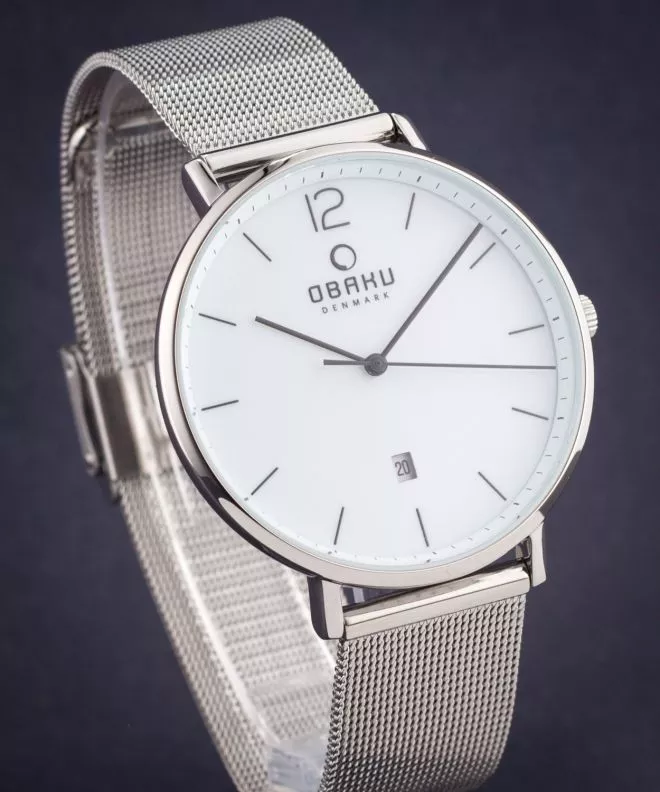 Годинник Чоловічий Obaku Denmark V181GDCWMC