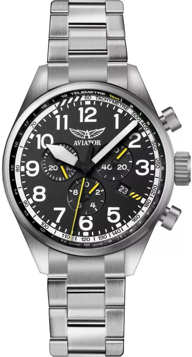 Годинник Чоловічий Aviator Airacobra P45 Chrono V.2.25.0.169.5