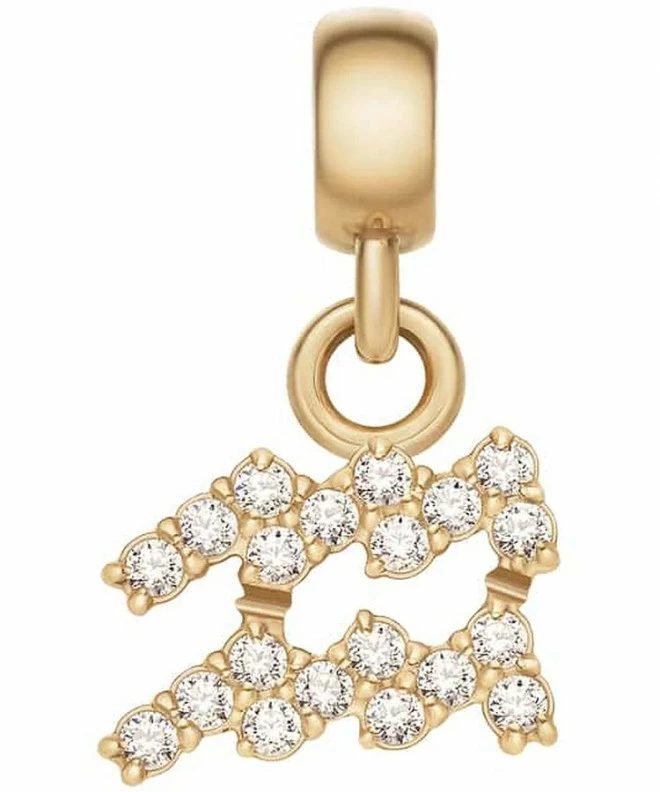 Підвіска Daniel Wellington Charm Gold Aquarius DW00400764
