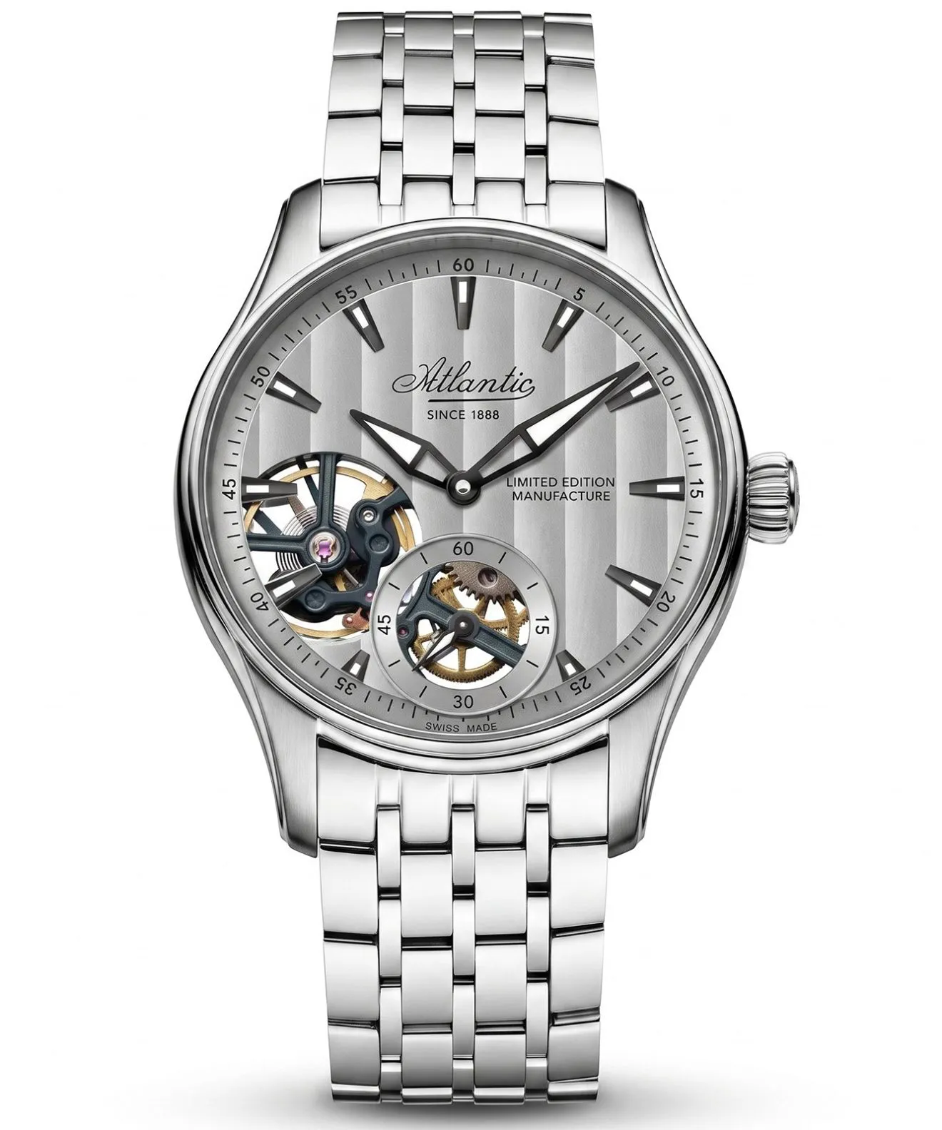 Годинник Чоловічий Atlantic Worldmaster Prestige Limited Edition 52957.41.21