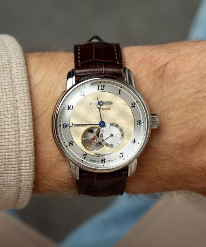 Годинник Чоловічий Zeppelin Friedrichshafen Open Heart Automatic 8566-5